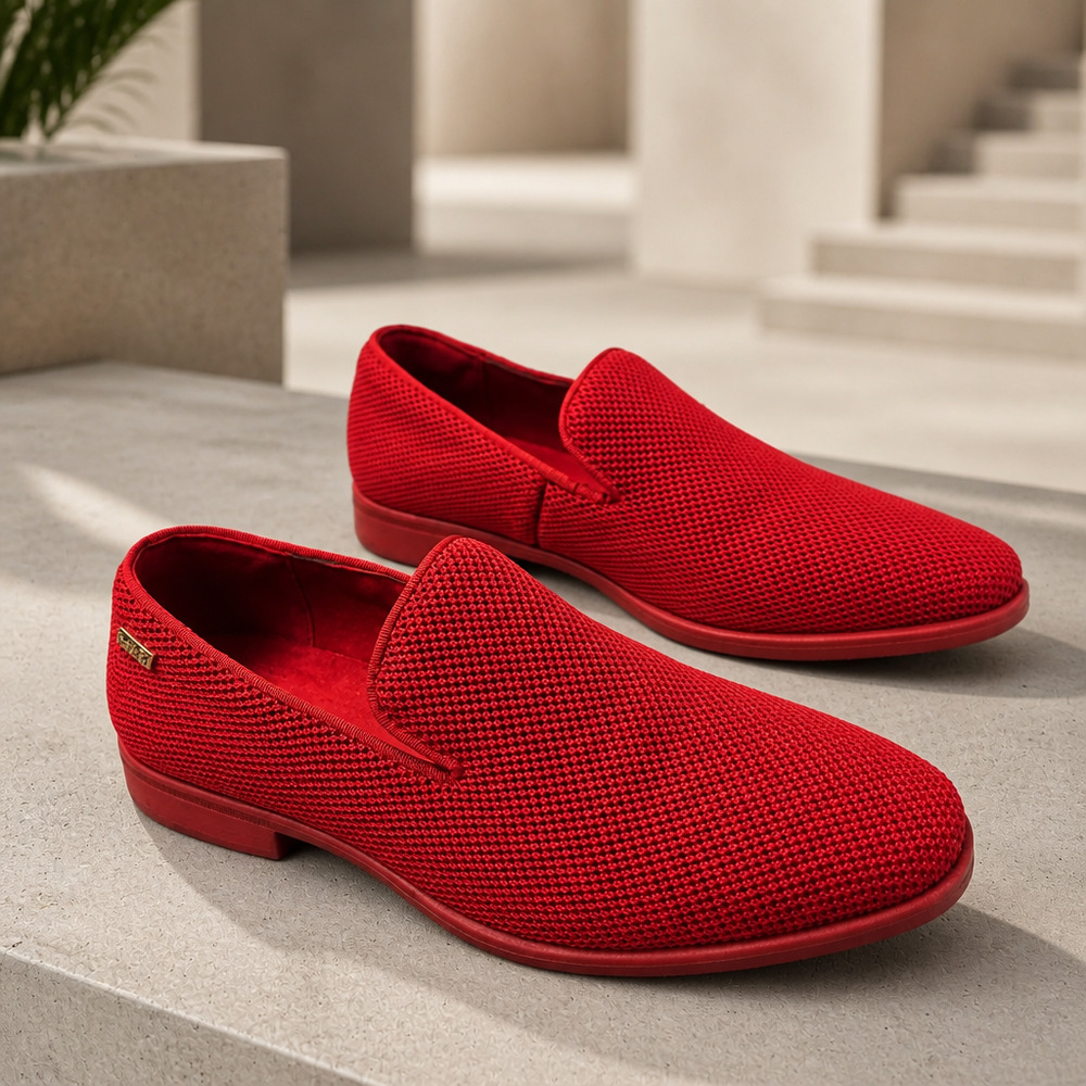 NWOB Dirk Men's Slip-on Wedding Business Church Loafers Size 8